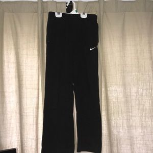 Black jogger like pants for boys.